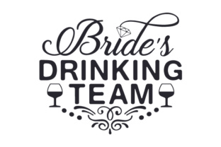 Bride's Drinking Team Embroidery Design Review