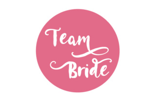 Photo Booth Bridal Prop- Team Bride