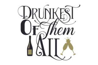 Reviewing the Drunkest of Them All Embroidery Design