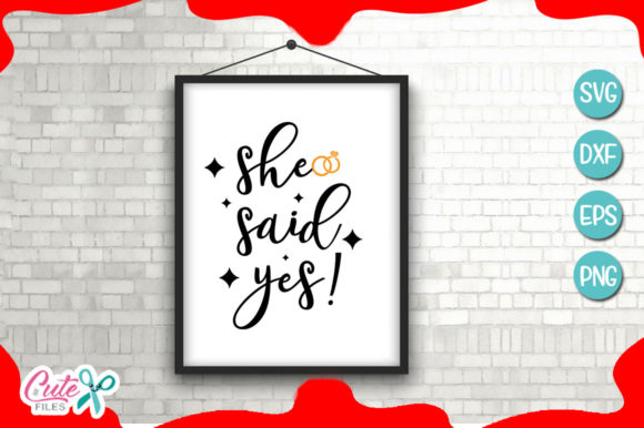 She Said Yes Wedding Embroidery Design Review