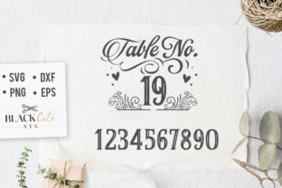 Table Number Wedding Embroidery Design Review